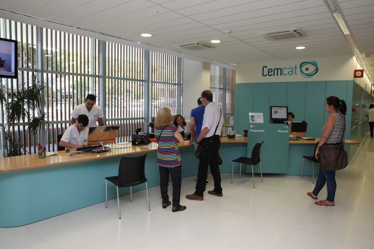 Recepció del Centre d'Esclerosi Múltiple de Catalunya (Cemcat)